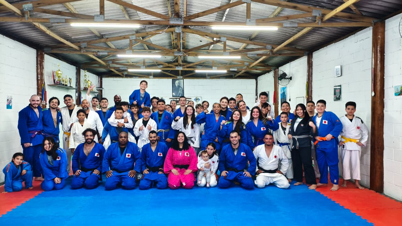 Momento de treino coletivo
